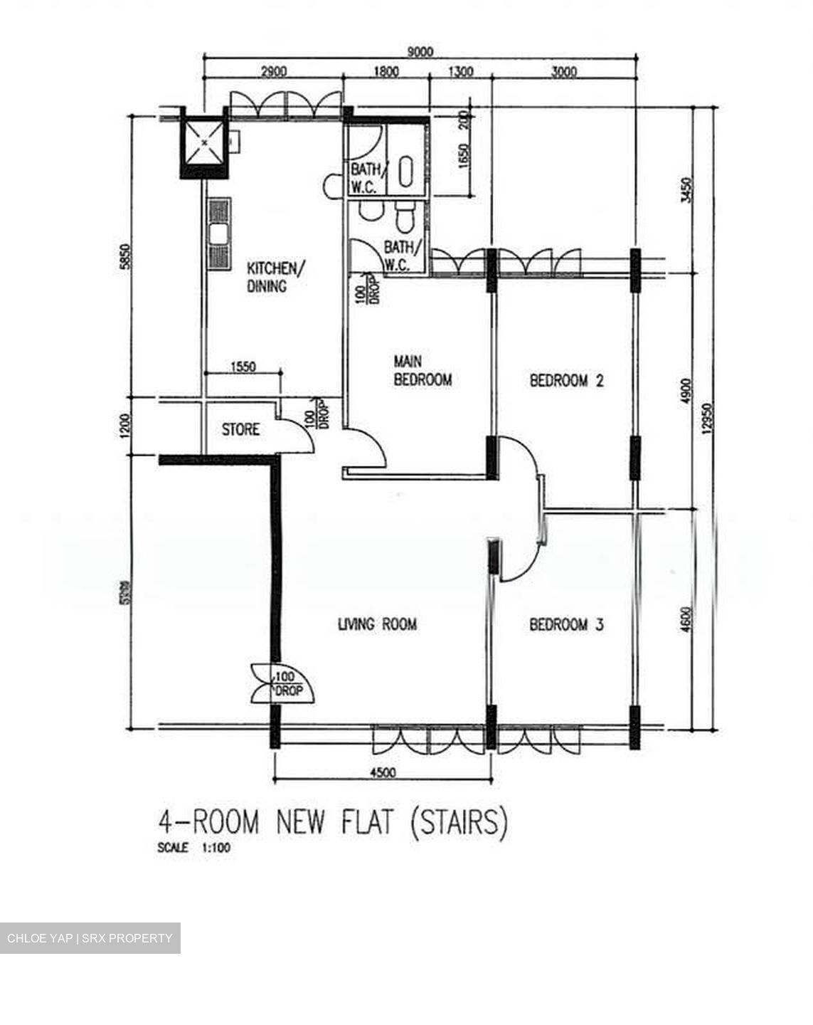 Blk 61 Chai Chee Road (Bedok), HDB 4 Rooms #561748771